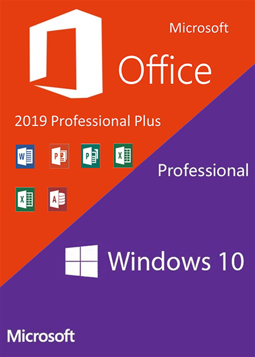 Great Bundle Windows 10 Pro + Office 2019 Pro Plus (Phone